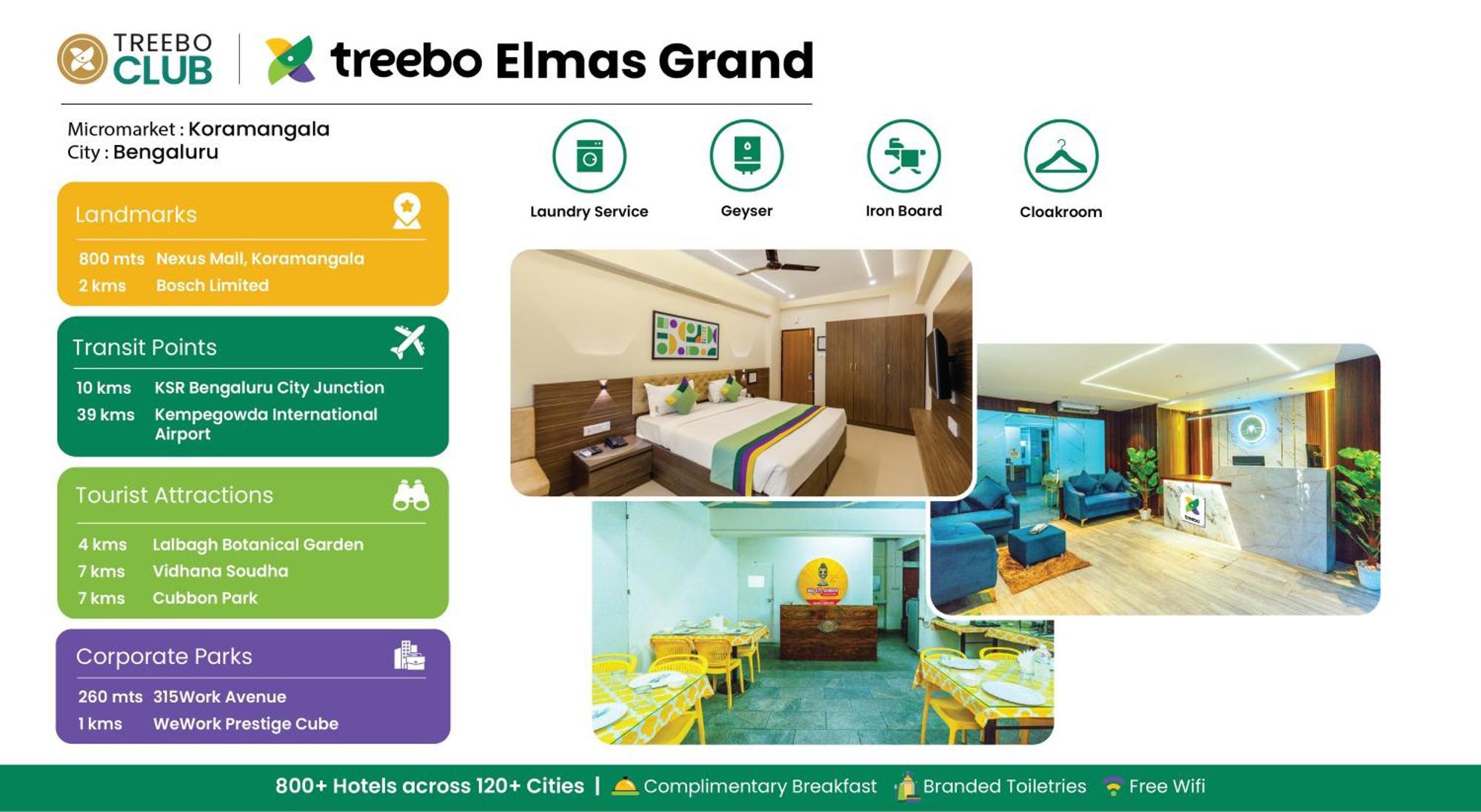 Treebo Elmas Grand Otel Bangalore Dış mekan fotoğraf
